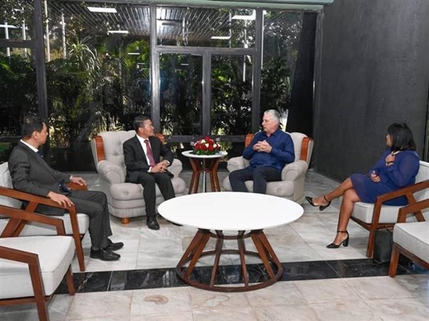 Vietnam-Cuba relations to thrive further for mutual development: Cuban leader