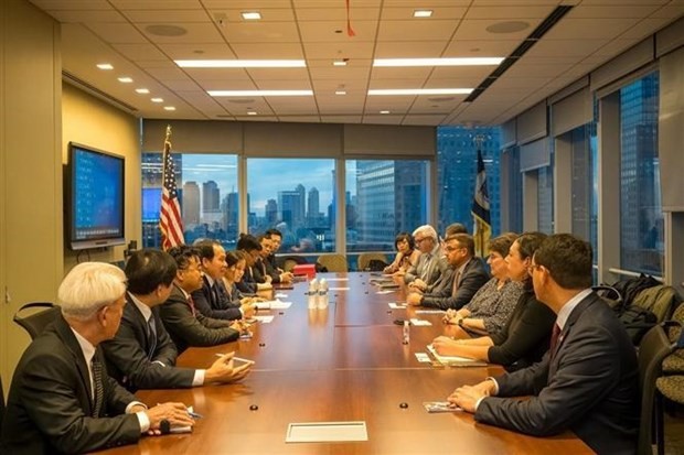 Hai Phong Party Secretary meets with Port Authority of New York and New Jersey