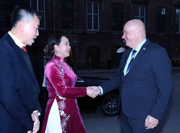 Vice President Vo Thi Anh Xuan meets with Speaker of Danish Parliament