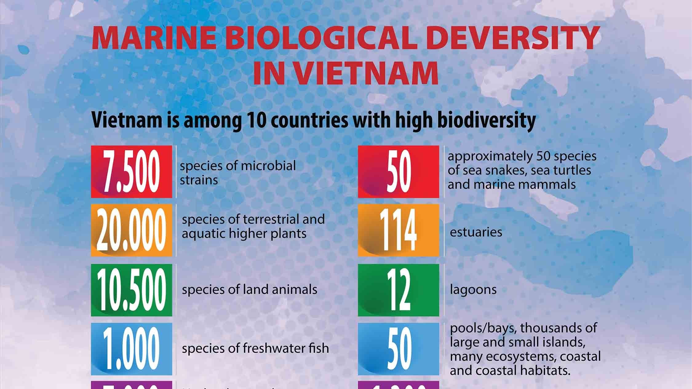 Marine biological diversity and impacts of climate change in Vietnam