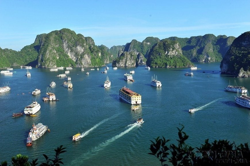 On December 2, 2000, Ha Long Bay was recognised by UNESCO as a World Natural Heritage for the second time, thanks to its exceptional global value in geology and geomorphology. (Photo: VNA)