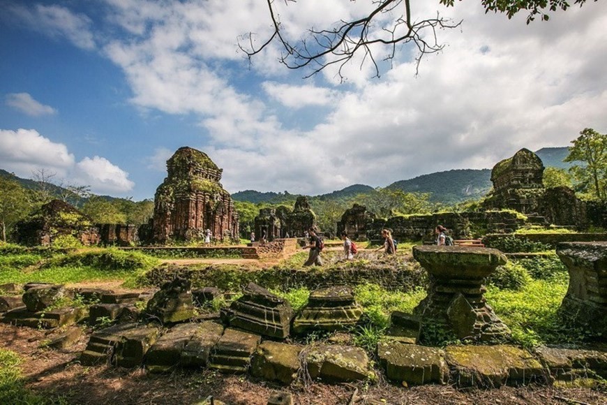On December 1, 1999, My Son Sanctuary in Duy Phu commune, Duy Xuyen district, Quang Nam province was officially recognised by UNESCO as a World Cultural Heritage. (Photo: VNA)