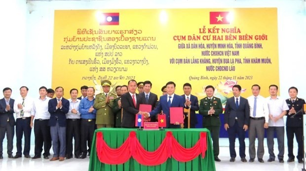 Vietnamese, Lao localities tighten cooperation