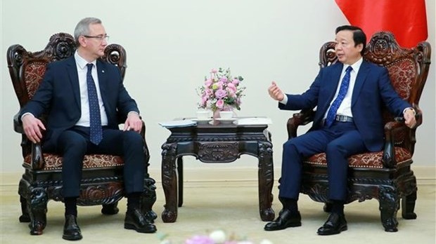 Deputy PM Tran Hong Ha meets Governor of Russian Kaluga region