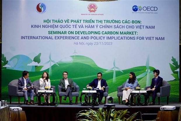 Seminar on developing carbon market in Vietnam: Experts
