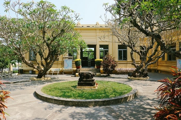 Da Nang's Museum of Cham Sculpture is on the west bank of the Han River. (Photo: VNA)