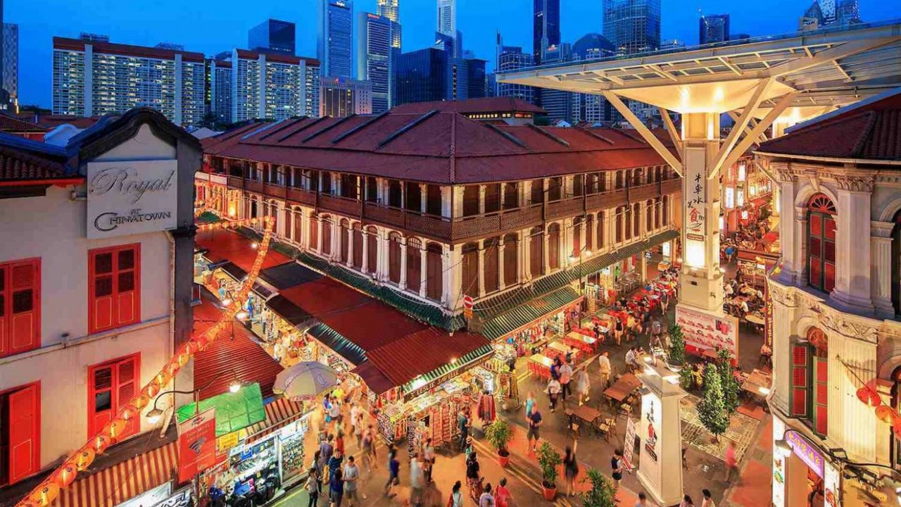 China Town ở Singapore. (Nguồn: Tổng cục Du lịch Singapore)
