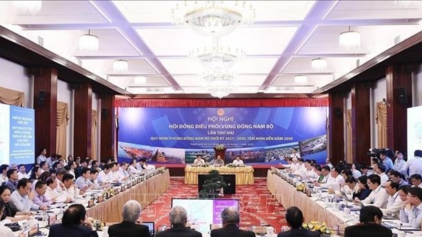 PM Pham Minh Chinh chairs 2nd Conference of Coordinating Council for Southeastern Region