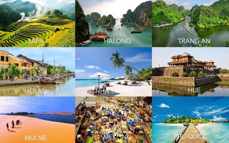 Vietnam tourism is expected to become a spearhead economic sector by 2030. (Source: Indochina Tours Asia) 