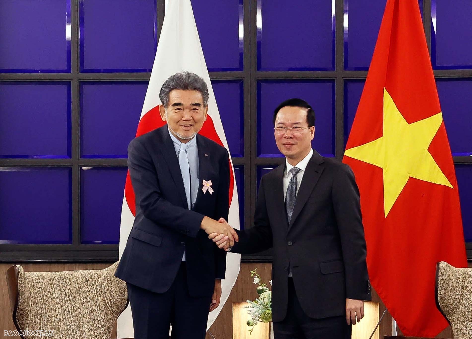 President Vo Van Thuong calls for more support from Japan-based specialists' association for Vietnam