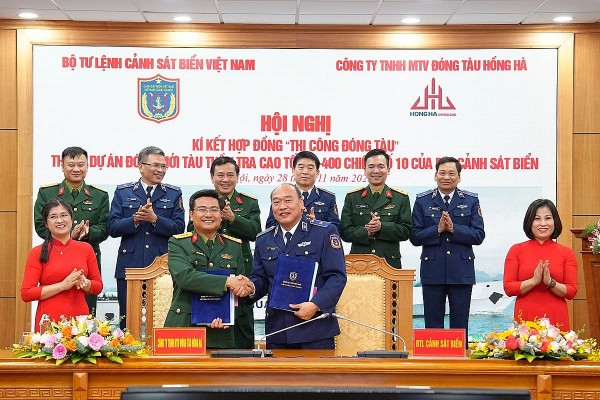 Một đơn vị Việt Nam triển khai đóng mới chiếc tàu tuần tra cao tốc thứ 10 cho Bộ Tư lệnh Cảnh sát biển