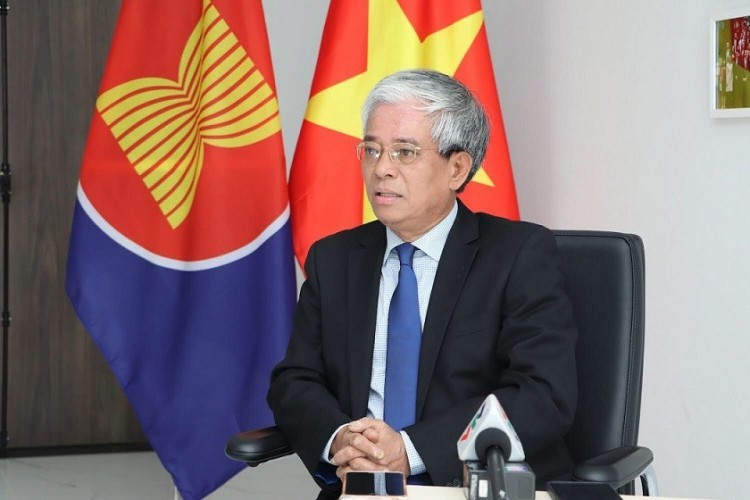 Ambassador Pham Quang Vinh had spent many years working on ASEAN. (Photo: Quang Hoa)