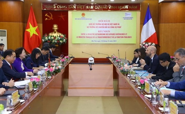 Vietnam, France cooperate in digital transformation, public service reform Vietnam, France cooperate in digital transformation, public service reform