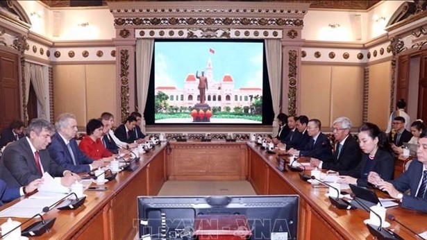 Ho Chi Minh City, Saint Petersburg strengthen cooperation in various fields