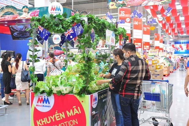 Australian food, beverage products introduced at MM Mega Market in Vietnam
