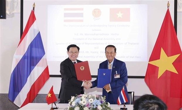 NA Chairman Vuong Dinh Hue’s trip to Laos, Thailand fulfill all bilateral, multilateral goals: NA Office