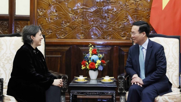 President Vo Van Thuong received outgoing Spanish Ambassador