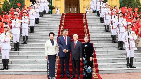 Vietnamese, Chinese leaders exchange greetings on 74th anniversary of diplomatic ties