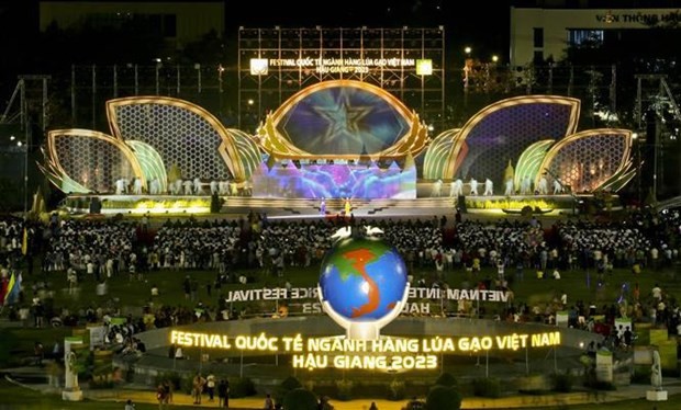 Vietnam-Hau Giang International Rice Festival 2023 opens