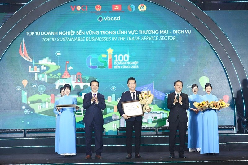 Herbalife Recognized as Vietnam's Top 100 Sustainable Businesses 2023 and Ranked among the Top 10 in the Trading and Service Category