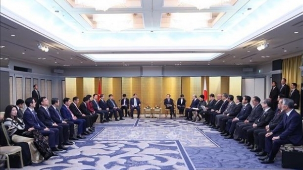 Prime Minister receives leaders of Japan-Vietnam Parliamentary Friendship Alliance