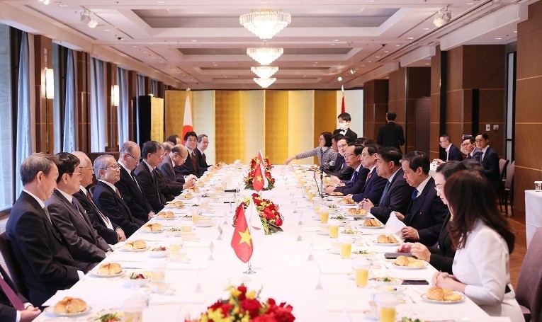 PM Pham Minh Chinh receives Presidents of International Friendship Exchange Council, JICA