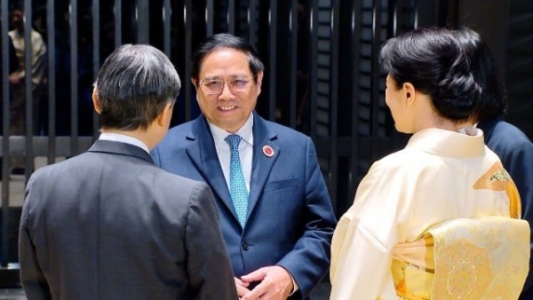 PM Pham Minh Chinh, other ASEAN leaders meet Japanese Royal family members in Tokyo
