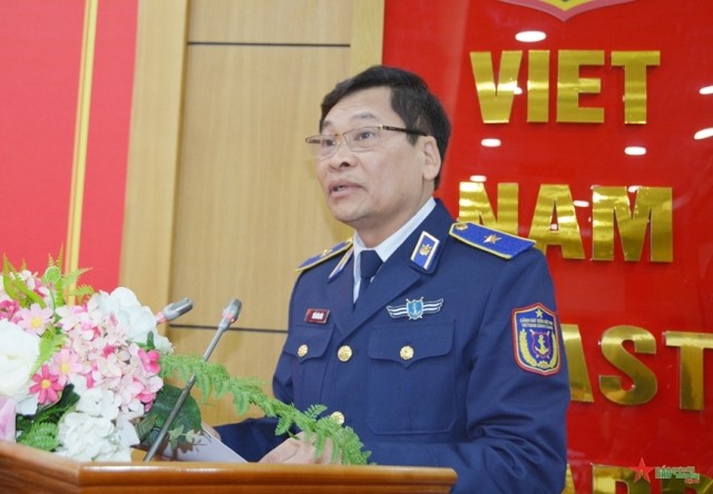 Coast Guard Command reviews implementation of Law on Vietnam People's Army Officers