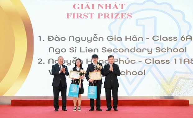 Hanoi students honoured in Australia-themed competition