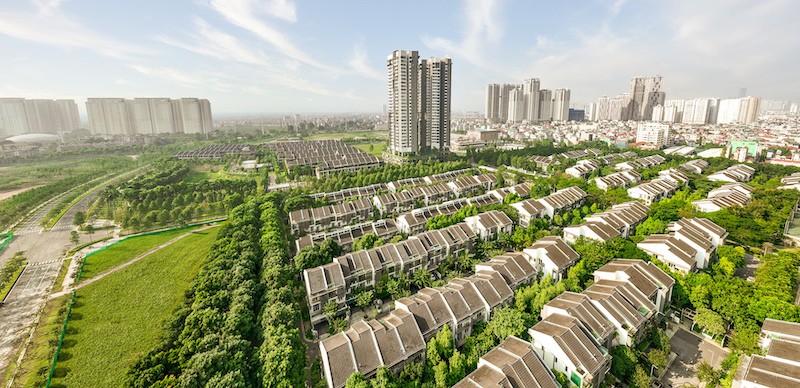(Text for photo) ParkCity Hanoi is a master-planned and modern township