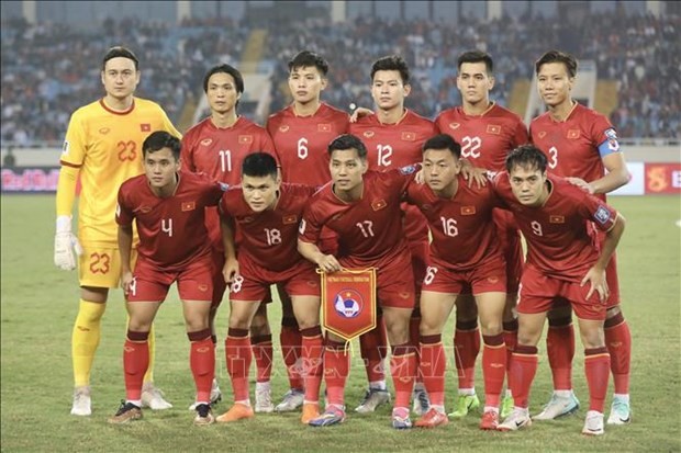 Vietnamese men’s football team maintain Southeast Asia’s top position
