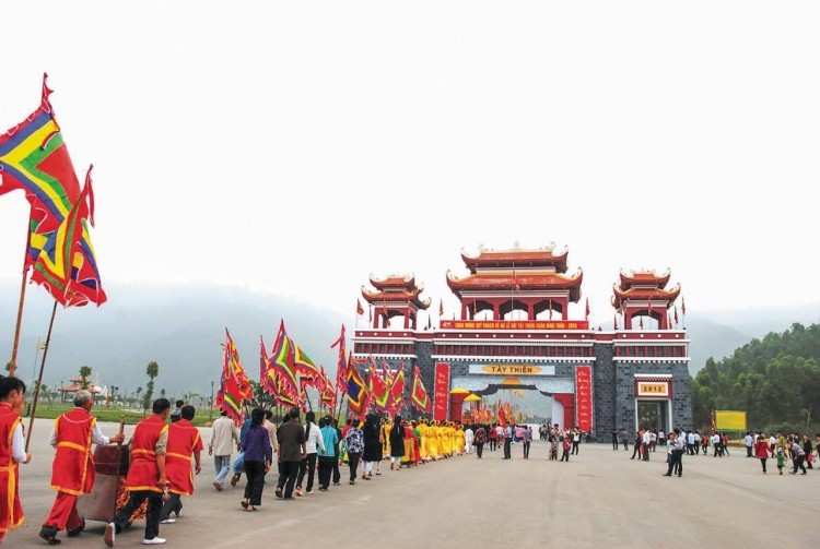 Tay Thien - Tam Dao Festival is rich in national cultural identity. (Source: Portal-Vinh Phuc Province electronic communication)