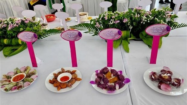 100 dishes and drinks made from sweet potatoes set Vietnamese record