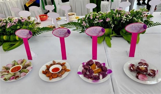 100 dishes, drinks made from sweet potatoes set Vietnamese record | Society | Vietnam+ (VietnamPlus)