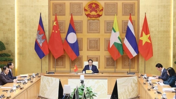 Prime Minister Pham Minh Chinh attends 4th MLC Leaders’ Meeting via videoconference