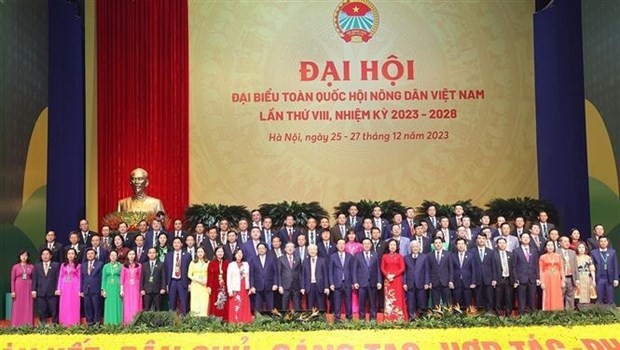 General Secretary Nguyen Phu Trong attends 8th National Congress of  Vietnam Farmers’ Union