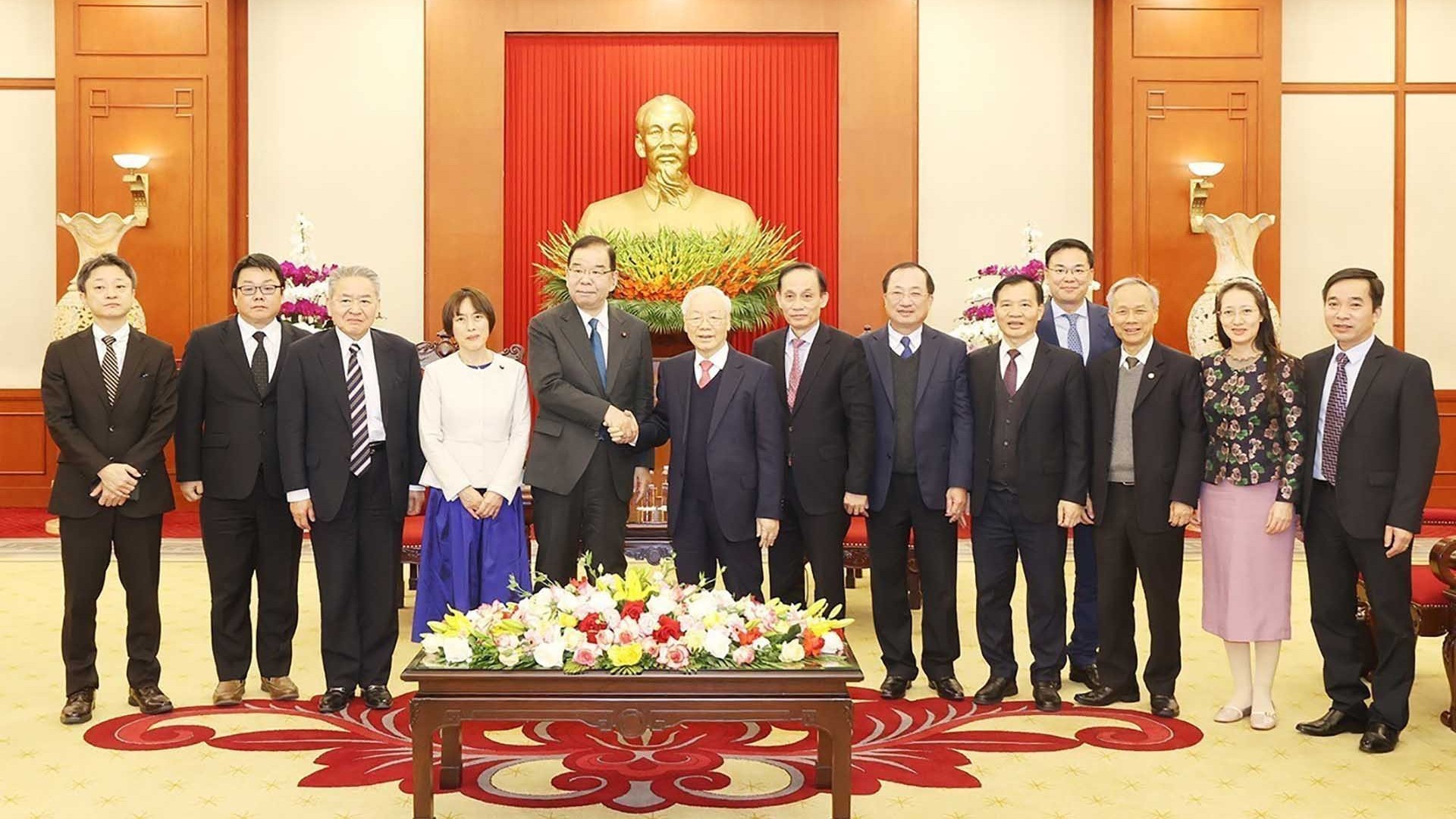 Party General Secretary received Chairman of Japanese Communist Party Presidium
