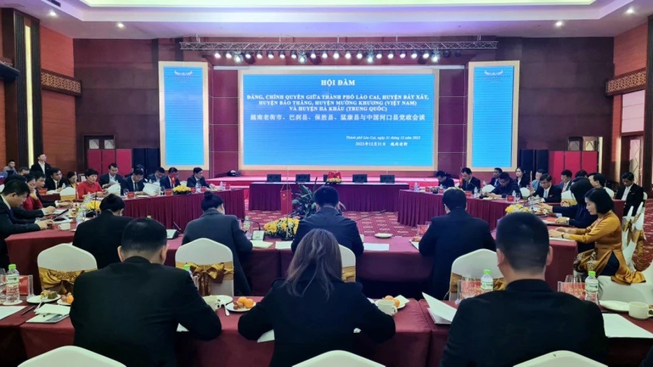 Lao Cai, China’s Yunnan province step up cooperation. (Photo: VNA)