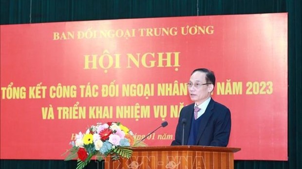 People-to-people diplomacy an important pillar of Vietnam’s diplomatic sector: Party official