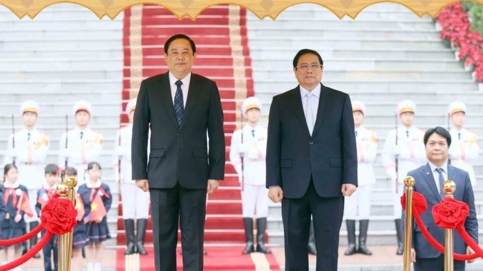 Lao Prime Minister Sonexay Siphandone concludes Vietnam visit
