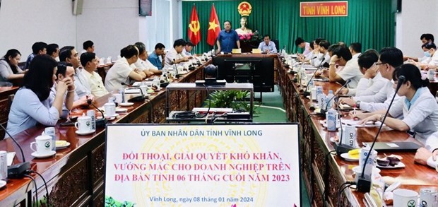 Measures sought to remove difficulties for enterprises in Vinh Long