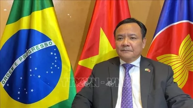 Brazilian President interested in advancing ties with Vietnam: Ambassador