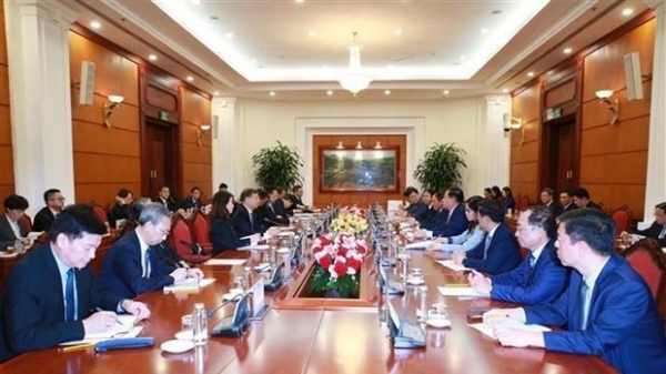 Party official welcomes Chinese counterpart in Hanoi