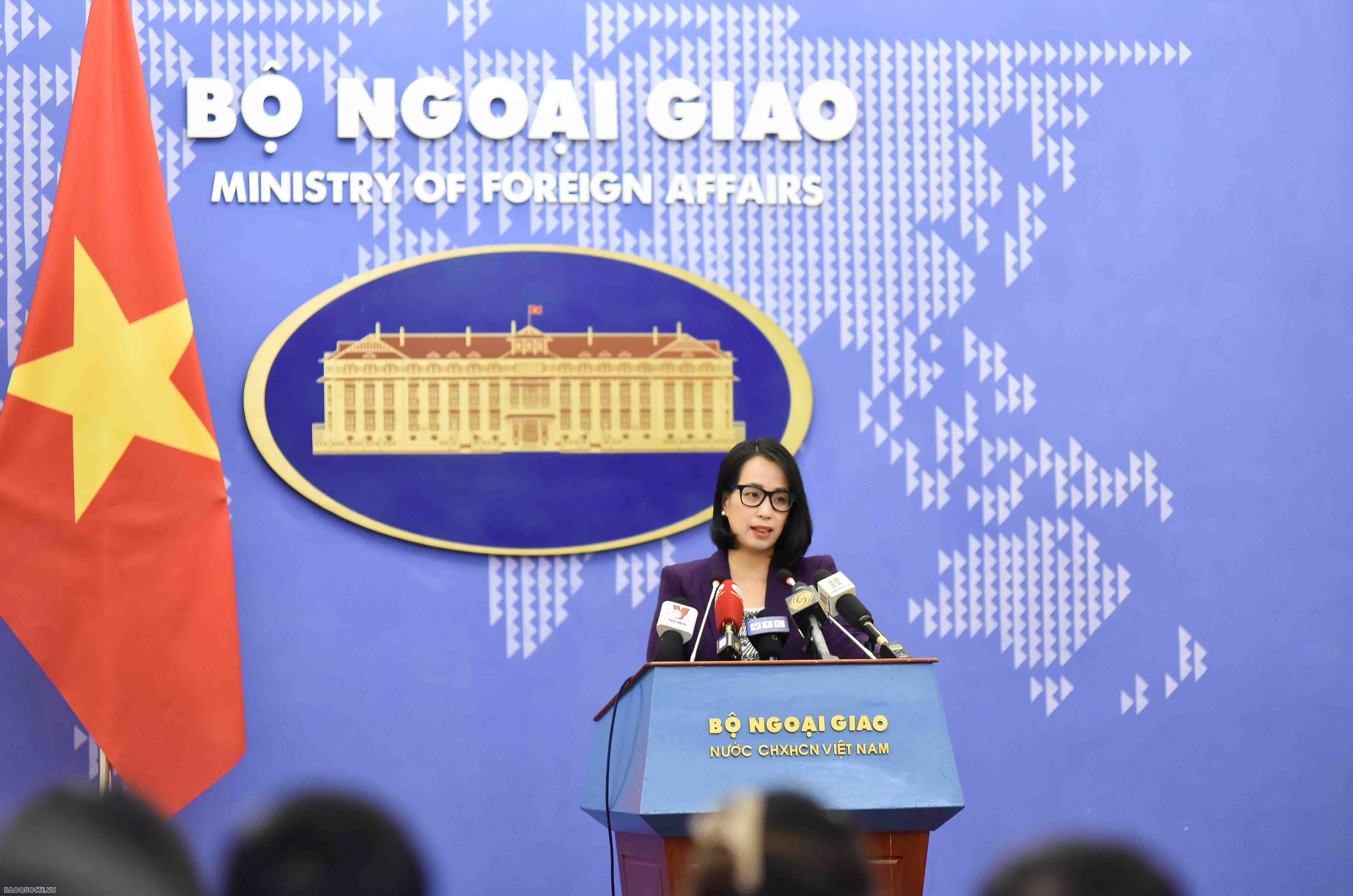 Vietnam persistently follows “One China” policy: Spokesperson