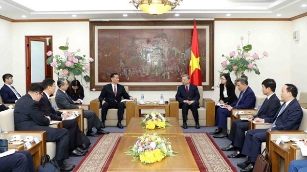 Minister To Lam receives Chinese Vice Minister of Public Security
