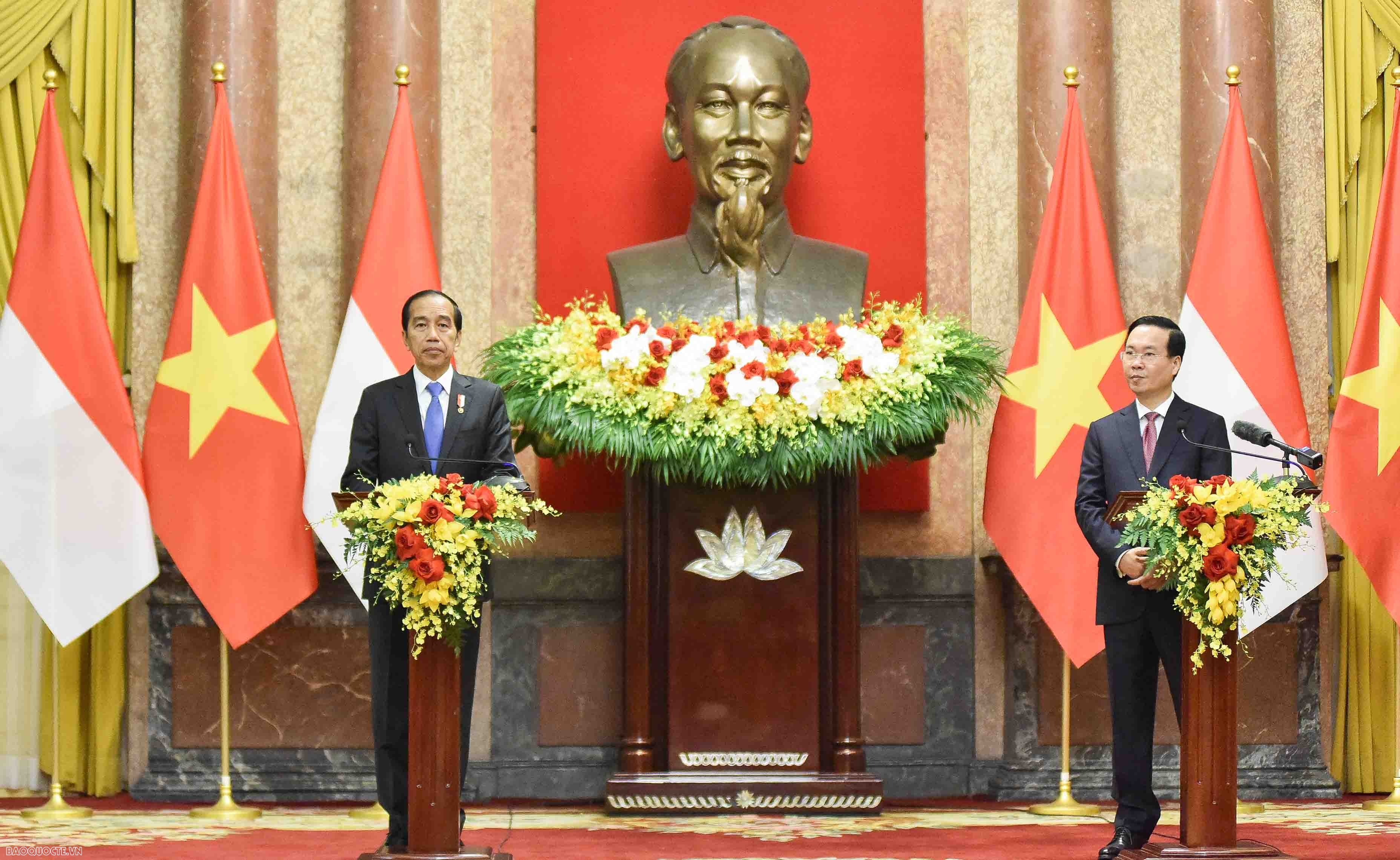 Vietnam, Indonesia Presidents  hold talks, targeting higher level of relationship