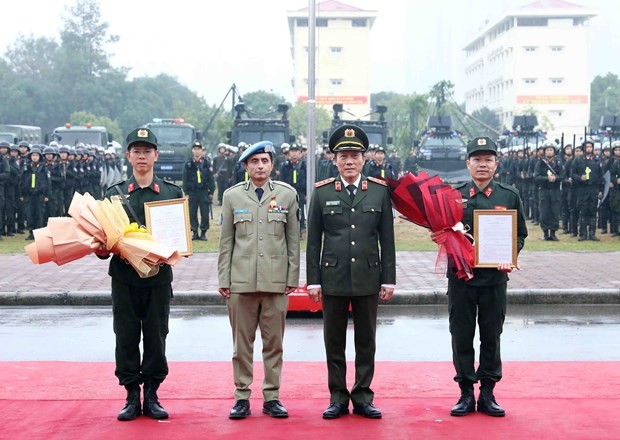 First police peacekeeping unit of Vietnam established: Deputy Minister