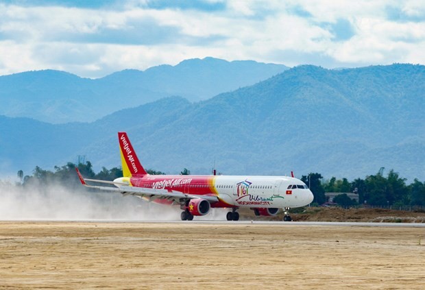 Vietjet"s direct route from Hanoi shortens travel time to Dien Bien | Travel | Vietnam+ (VietnamPlus) Vietjet"s direct route from Hanoi shortens travel time to Dien Bien | Travel | Vietnam+ (VietnamPlus)