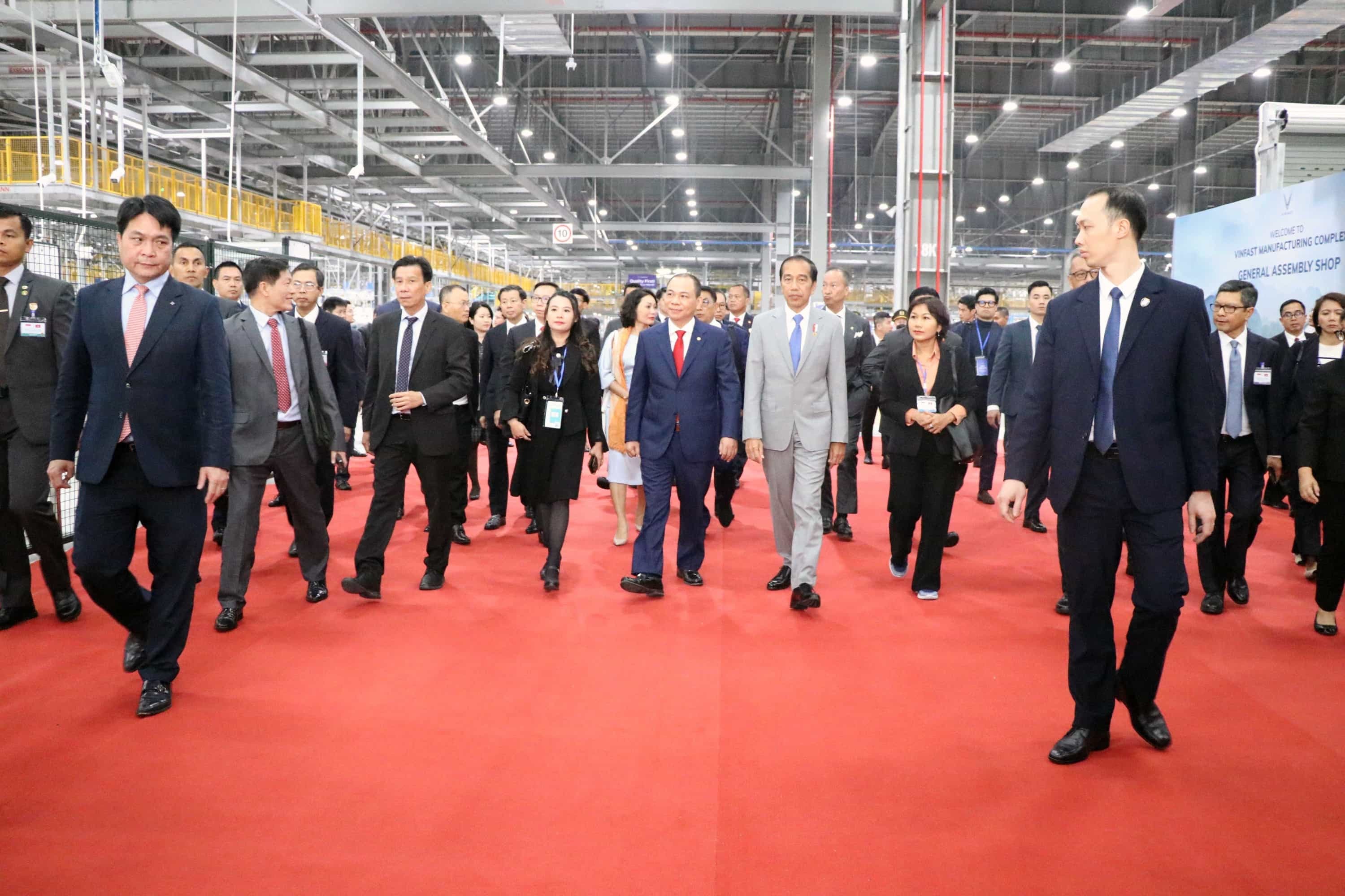 Indonesia President visits VinFast EV manufacturing complex in Hai Phong
