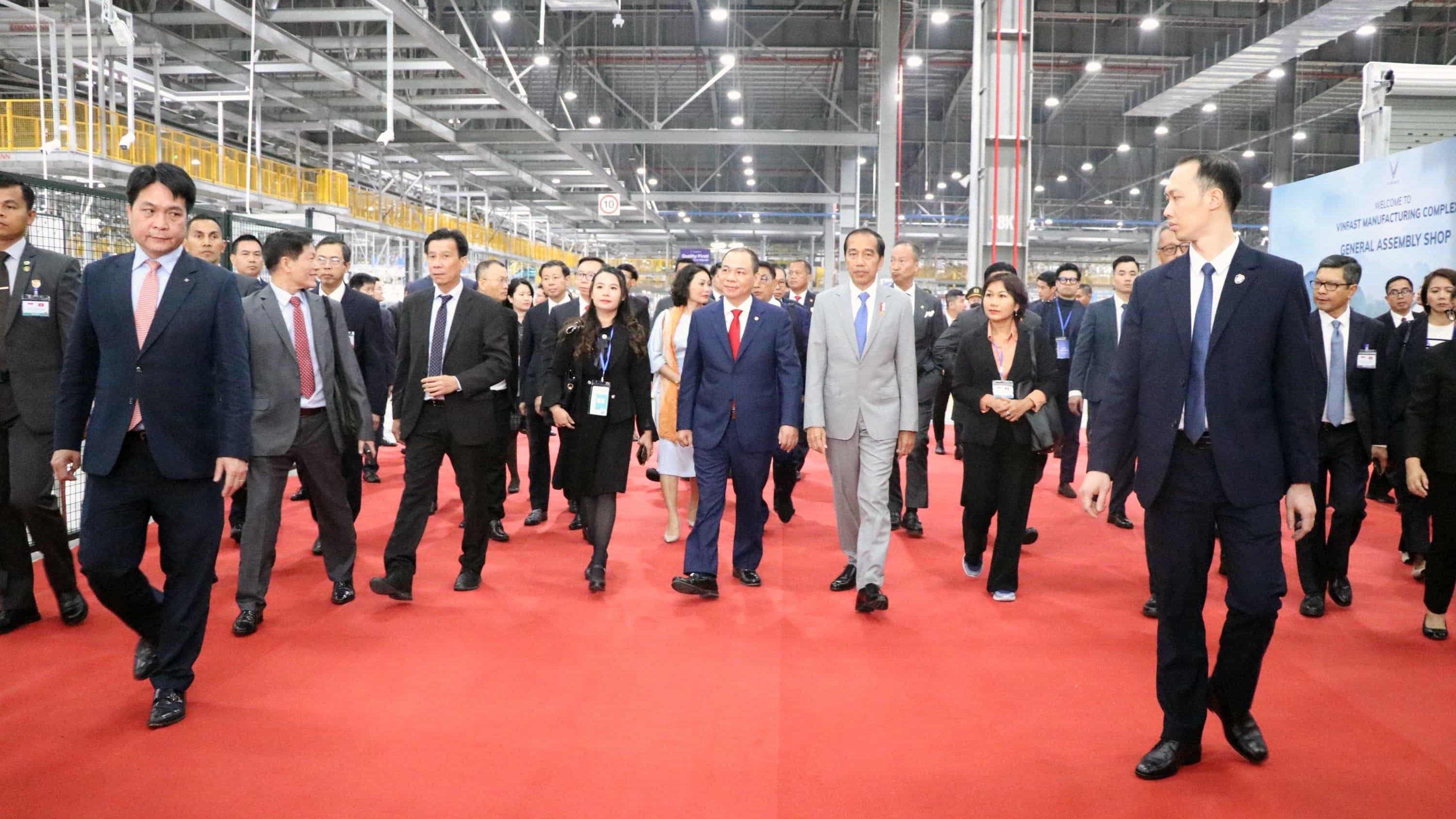 Indonesia President visits VinFast EV manufacturing complex in Hai Phong